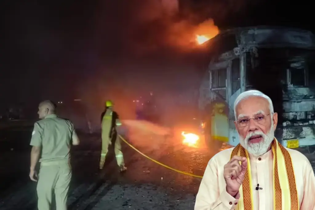 Yamuna Expressway Bus Fire