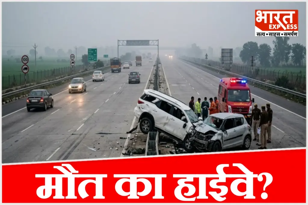 The spate of accidents on the Yamuna Expressway shows no signs of stopping.