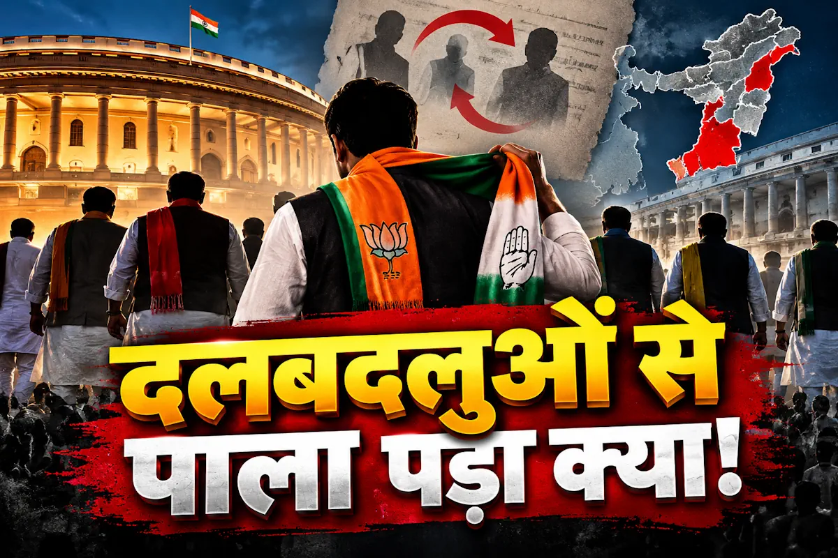 दलबदल का खेल: चुनाव जीतने के बाद 111 सांसदों-विधायकों ने पार्टियां बदलीं — जानिए किस राज्य में हुआ सबसे बड़ा परिवर्तन
