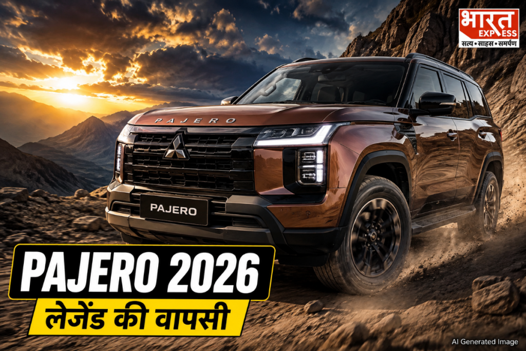 New Mitsubishi Pajero, Pajero 2026 Global Debut, 5th Generation Pajero, Pajero 4x4 Off Road SUV, Pajero Features Specifications, Pajero Ladder Frame Diesel, Super Select 4WD-II, Pajero vs Fortuner, Mitsubishi Motors New Flagship, Pajero India Launch Update