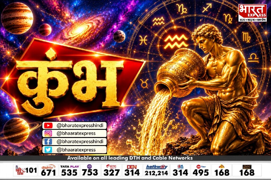 Kumbh rashi ka rashifal Aquarius today weekly monthly horoscope in hindi