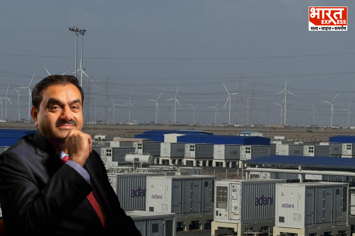 अडानी ग्रीन एनर्जी ने बैटरी स्टोरेज में बढ़ाई रफ्तार, 6.63 GWh तक पहुंची क्षमता