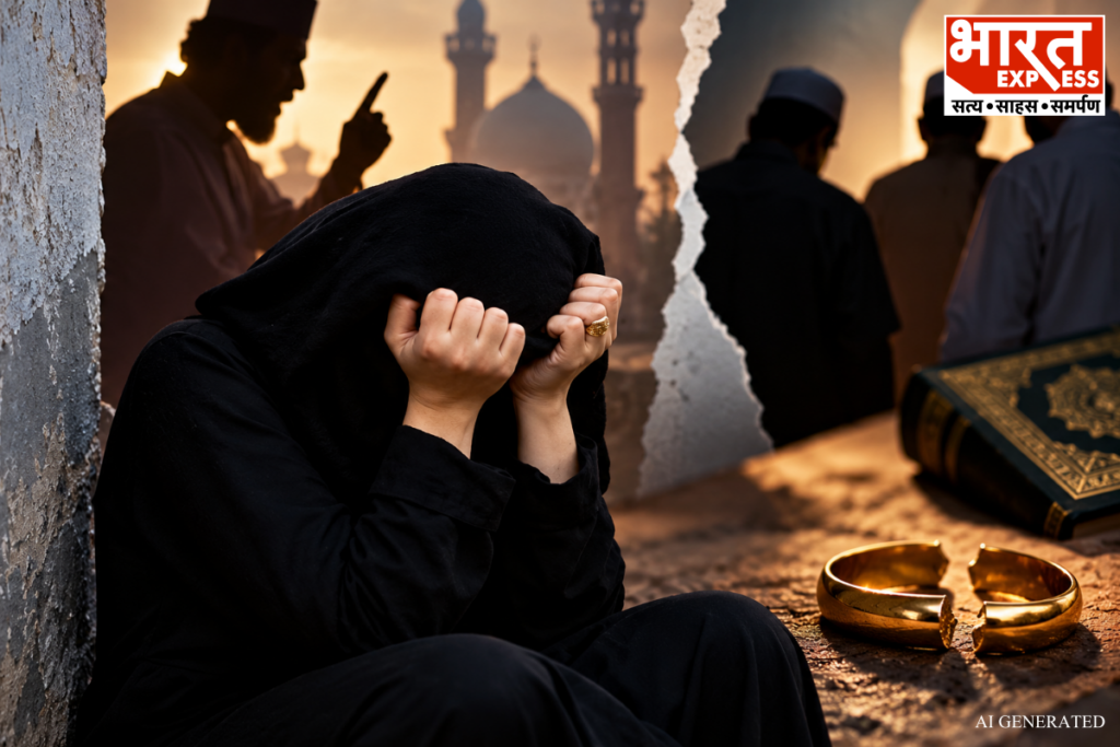 Aligarh Triple Talaq Halala Crime News Police Rescues Woman Bannerdevi