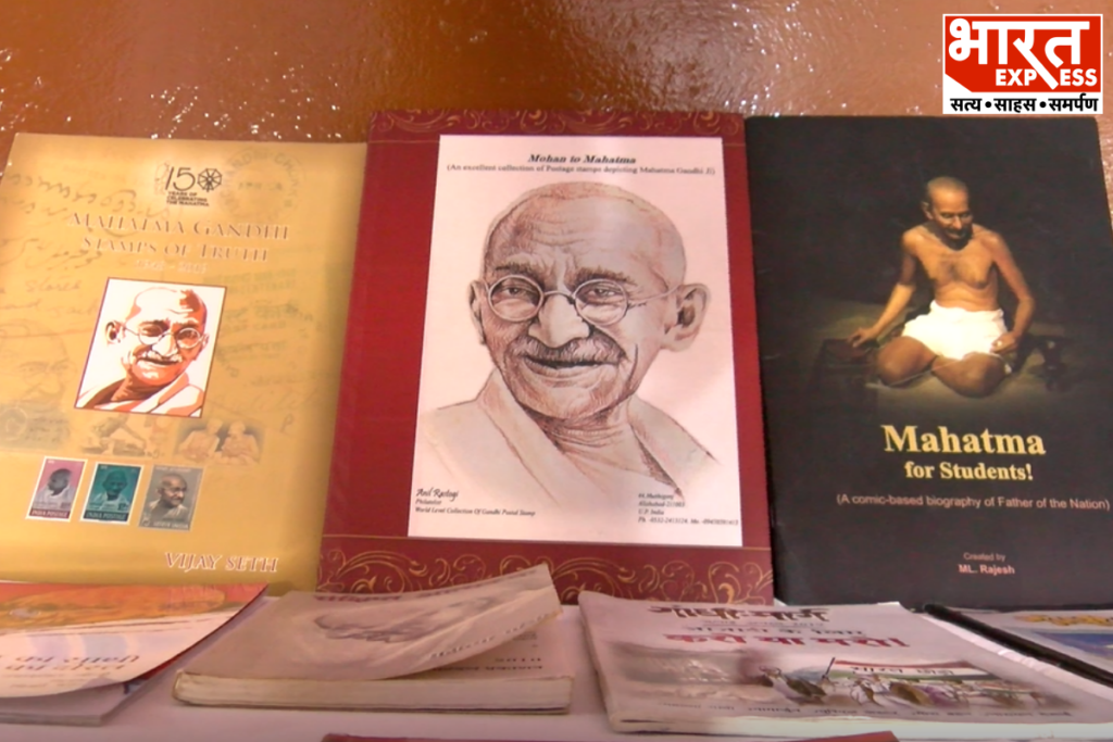 Anil Gupta Prayagraj Unique Mahatma Gandhi Exhibition Gandhi Jayanti