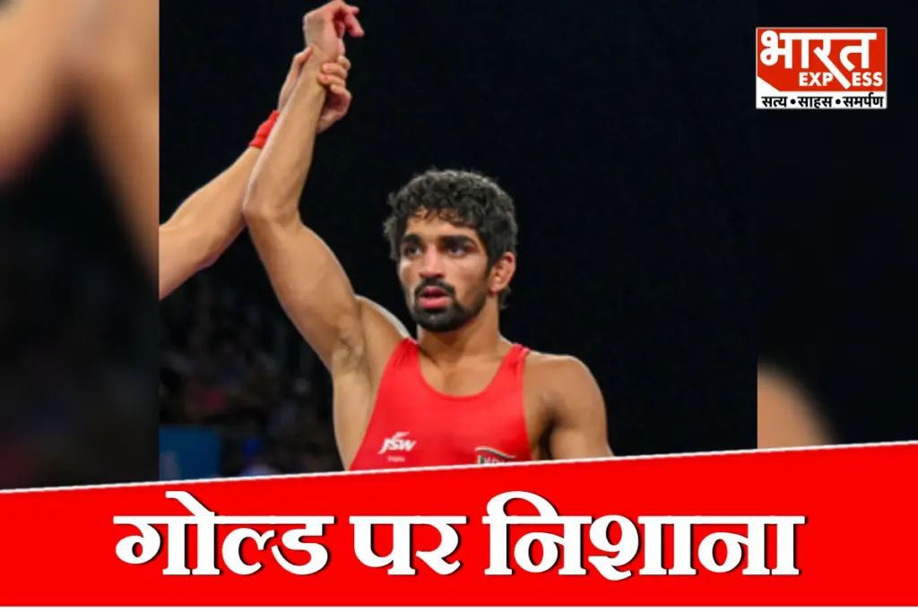 एशियन गेम्स 2026: 57 किग्रा फ्रीस्टाइल में अमन सहरावत के सिर ताज! साउथ कोरियाई पहलवान को शिकस्त देकर कब्जाया गोल्ड