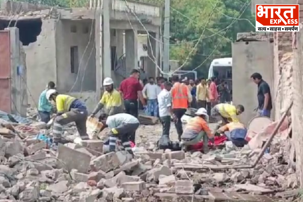 Bhilwara Blast News Pickup Explodes One Dead Rajasthan