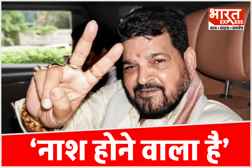 Brijbhushan Sharan Singh slams Congress over Delhi protests and calls it a conspiracy to destabilize India