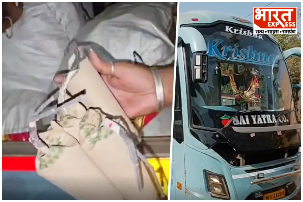 Cracker Bags Seized From Passenger Bus In Gwalior Driver Conductor Booked
