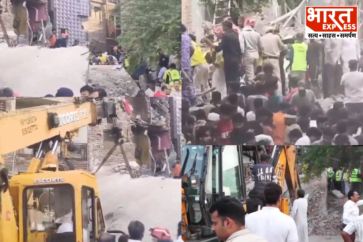 दिल्ली में नहीं थम रहे बिल्डिंग हादसे, सीमापुरी में गिरी चार मंजिला इमारत; मलबे में दबे कई लोग, रेस्क्यू जारी