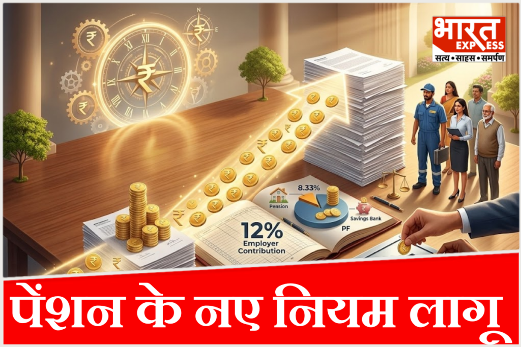 EPFO द्वारा जारी EPS पेंशन योजना की नई वेतन सीमा, पात्रता की शर्तों और EPF-EPS के अंतर की पूरी जानकारी.