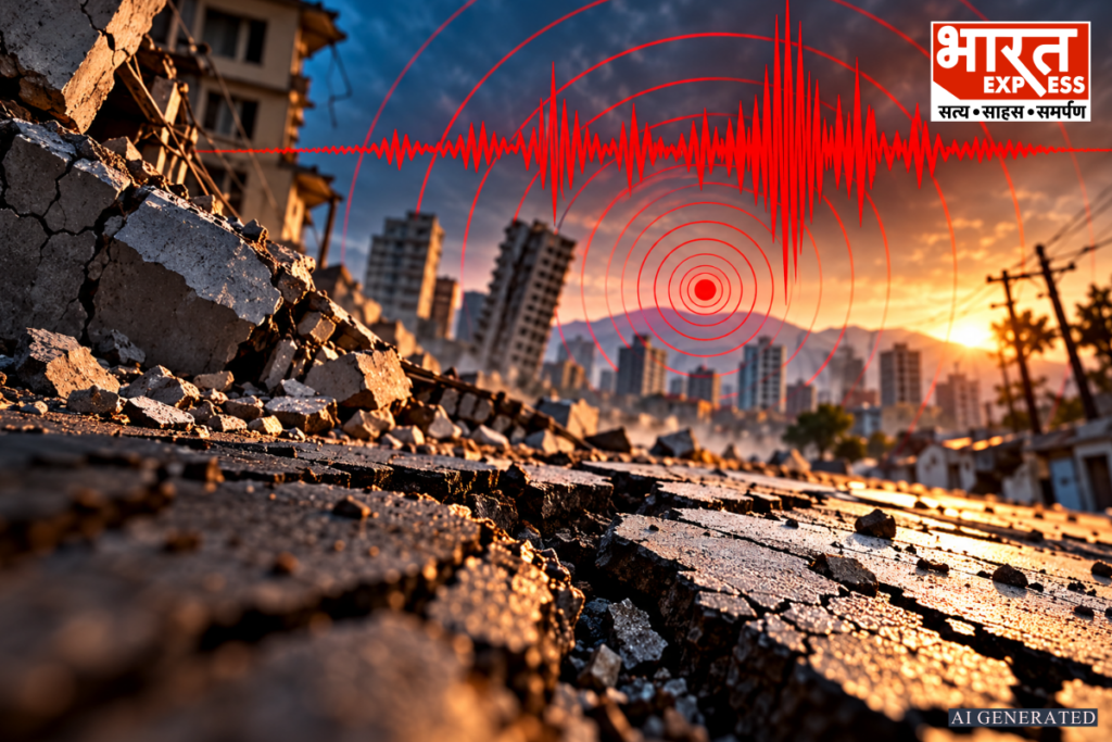 Earthquake Tremors Felt In Delhi NCR North India