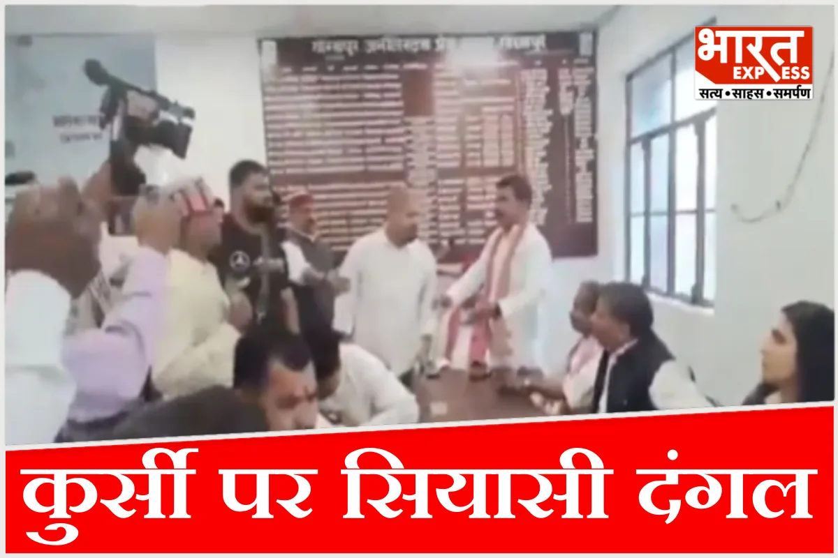 मुख्यमंत्री के शहर में चल रही दबंगई, कुर्सी को लेकर सपा नेताओं में घमासान; संजय निषाद ने अखिलेश को दे डाली चेतावनी