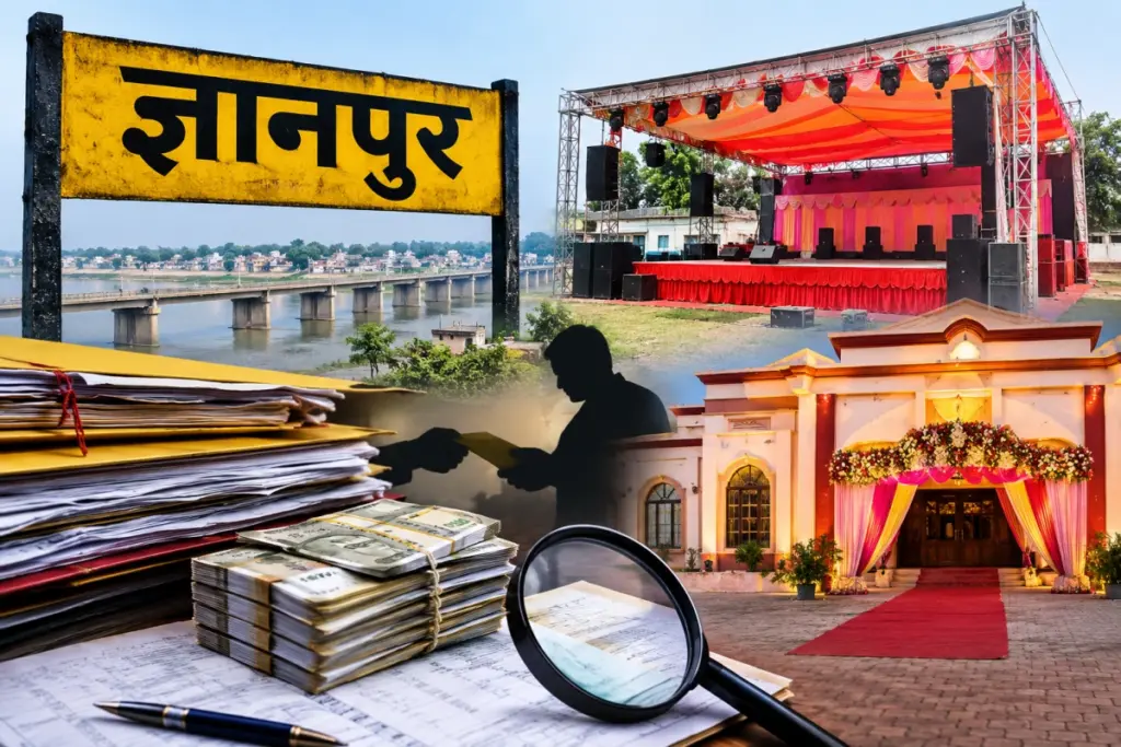 Scam in the name of development in Gyanpur