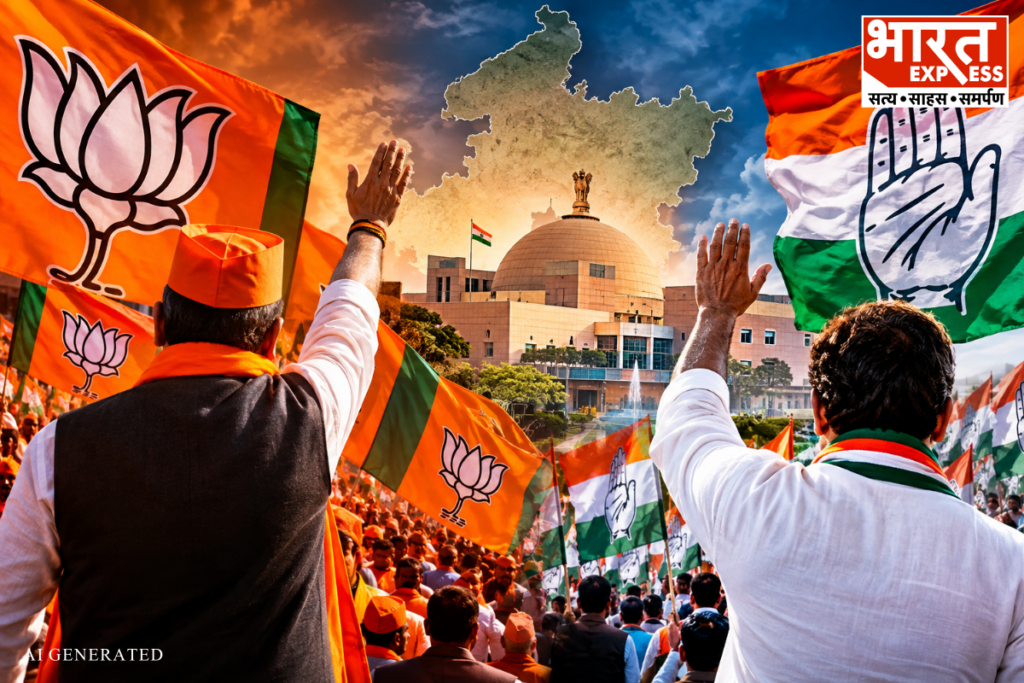 MP Assembly Election BJP Congress Strategy Jitu Patwari Hemant Khandelwal