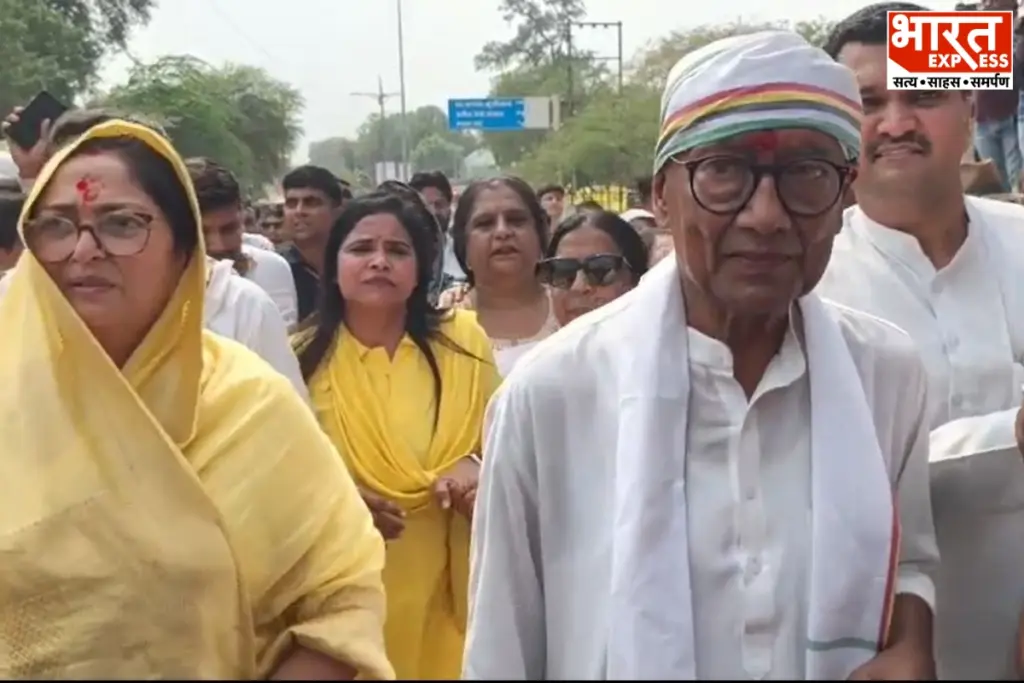 उज्जैन से अयोध्या तक दिग्विजय सिंह की सत्य सनातन स्वाभिमान यात्रा शुरू. धर्म में पाखंड और कुरीतियों के खिलाफ साधा निशाना.