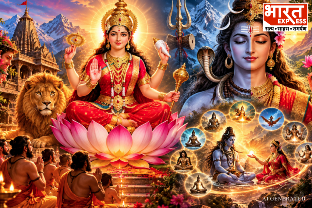 Maa Siddhidatri Puja Navratri Navami Ardhanarishwar Story Significance