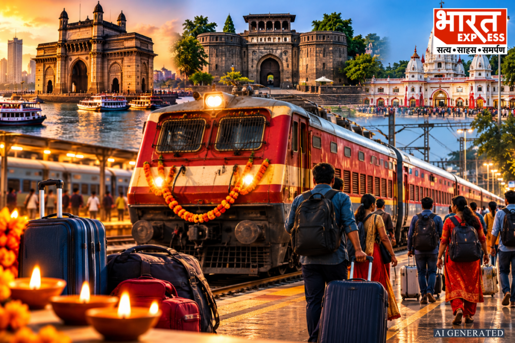 Mumbai Pune To Gorakhpur Special Trains For Diwali Chhath Puja Timings Route