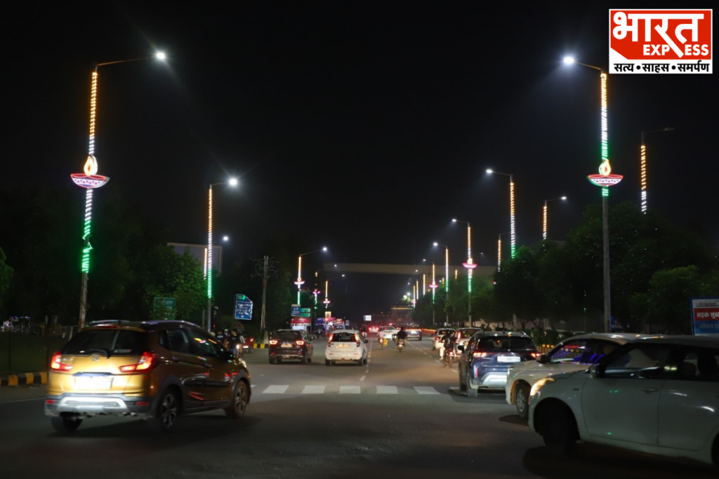 Noida Extension Street Light Project Greater Noida West Diwali Gift