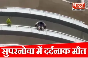 नोएडा की सुपरनोवा बिल्डिंग की 43वीं मंजिल से शख्स ने लगाई छलांग, शव के चिथड़े उड़ गए
