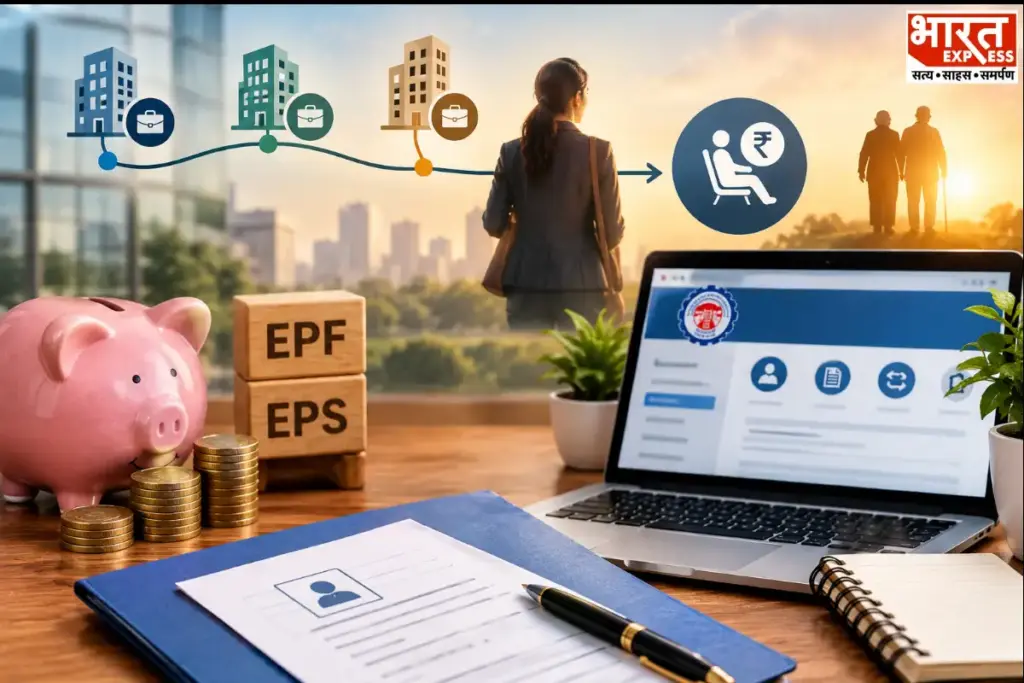 कर्मचारी भविष्य निधि संगठन (EPFO) के तहत अपनी पुरानी नौकरी का पेंशन रिकॉर्ड और Date of Exit अपडेट करने की जानकारी.