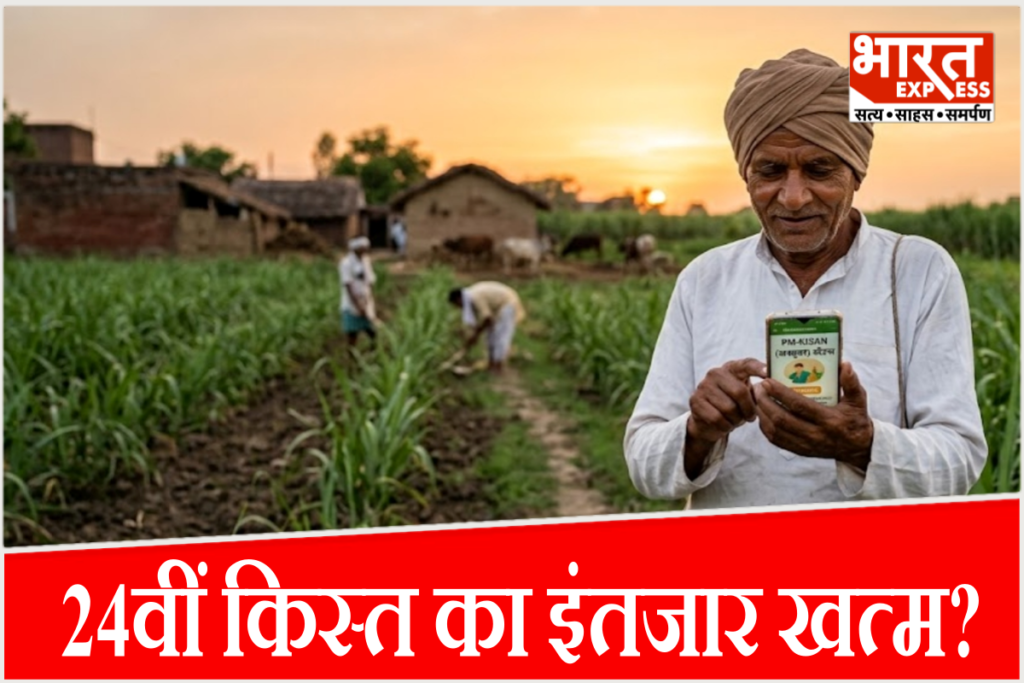पीएम किसान योजना की 24वीं किस्त जल्द आने की उम्मीद, किसान आधिकारिक घोषणा का कर रहे इंतजार.