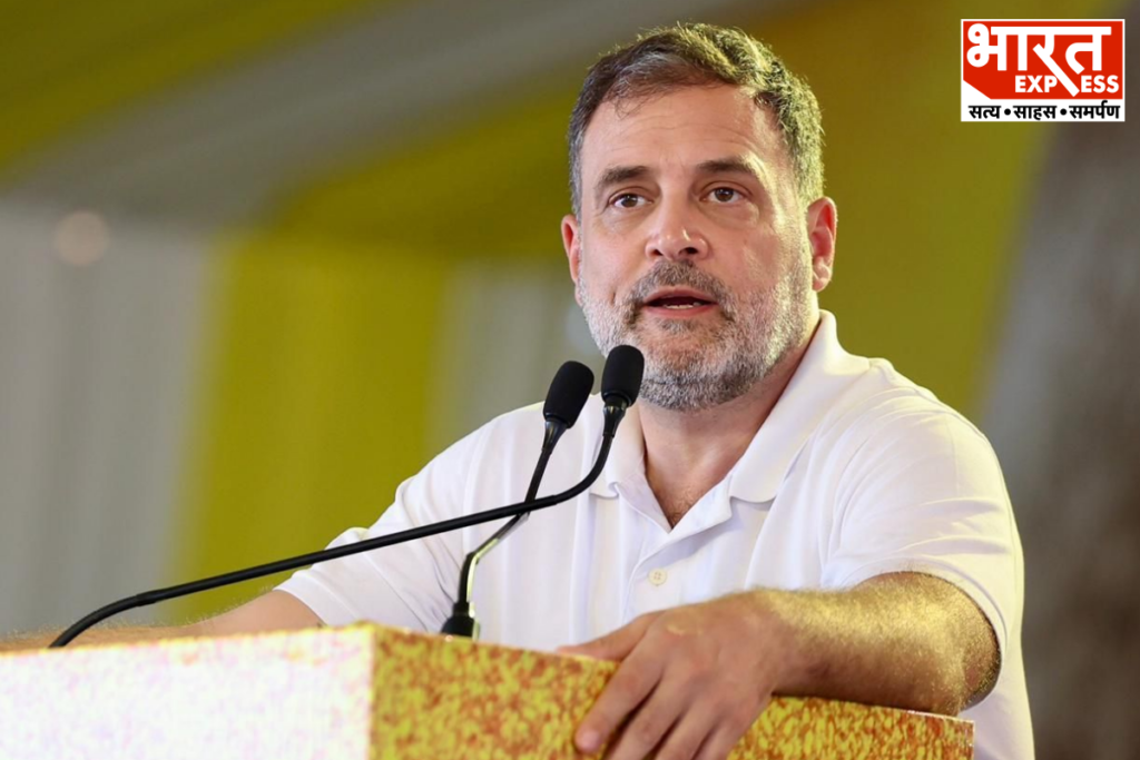 Rahul Gandhi Announces Supreme Court March CEC Resignation Demand Delhi