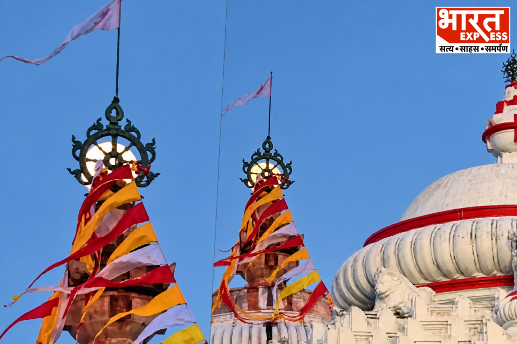 Rare Moon Alignment Behind Neelachakra Puri Jagannath Mandir