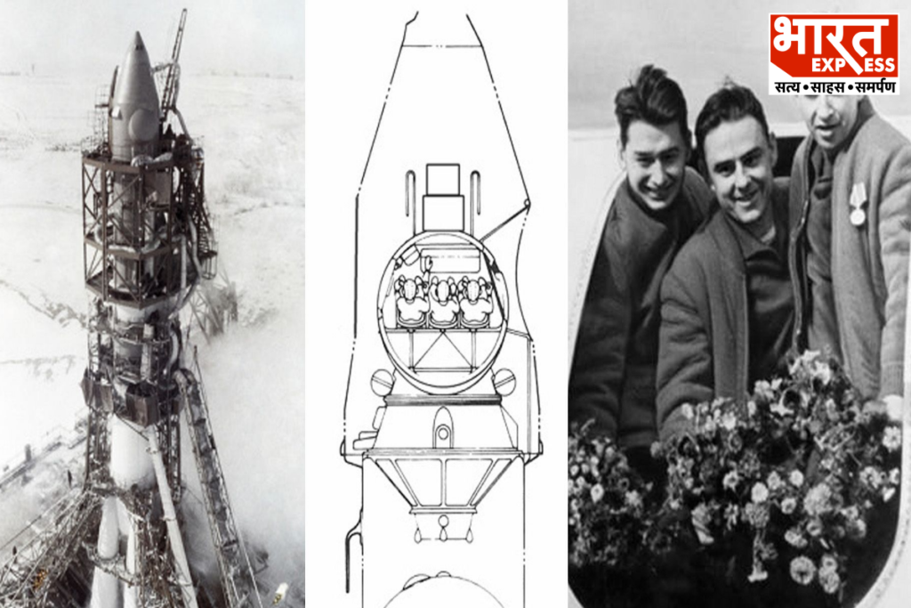 Soviet Union Voskhod 1 First Multi Crew Space Mission History
