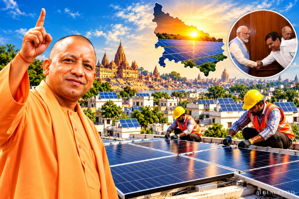 UP Tops PM Surya Ghar Yojana With 2,942 MW Rooftop Solar Capacity