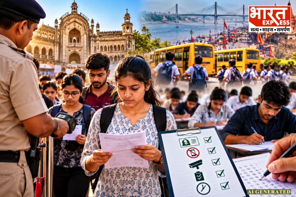 UPSSSC PET 2026 Exam Schools Closed Lucknow Prayagraj 30 October Bharat Express