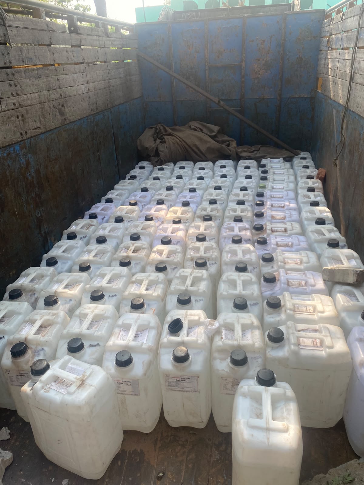 Illegal Ethanol Seizure