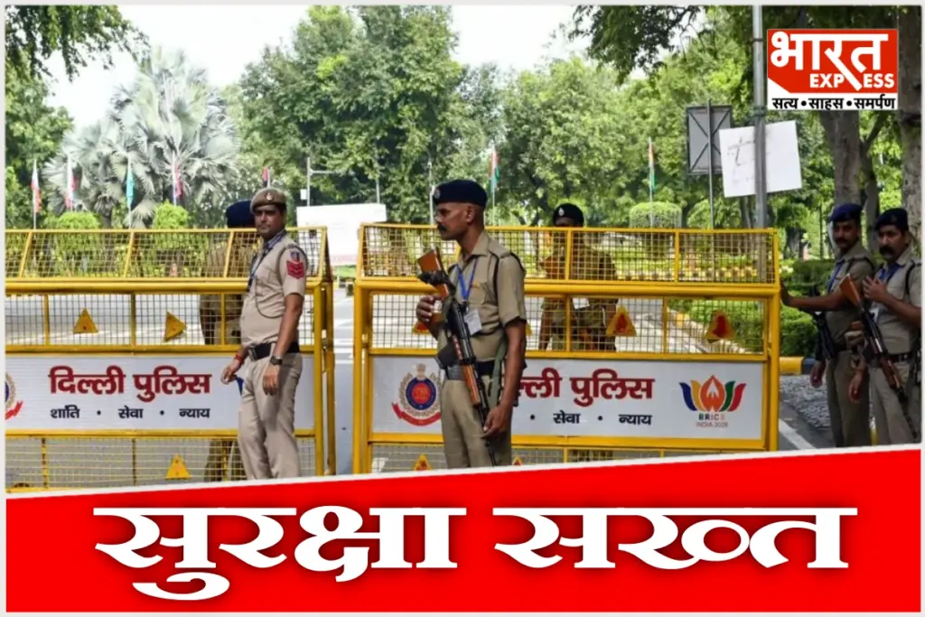 दिल्ली के जंतर-मंतर पर CJP प्रदर्शन को लेकर नोएडा, गाजियाबाद और दिल्ली पुलिस की ओर से बॉर्डर पर बढ़ाई गई सुरक्षा व्यवस्था.